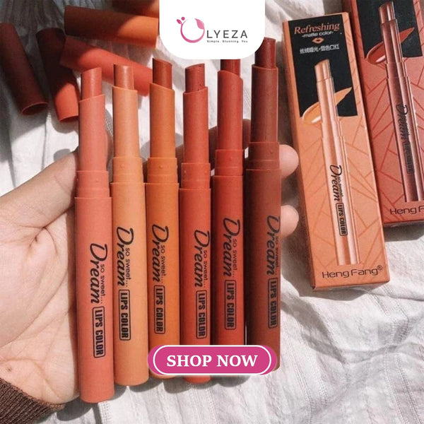 Heng Fang Dream Lipstick Pack of 6 Lyeza
