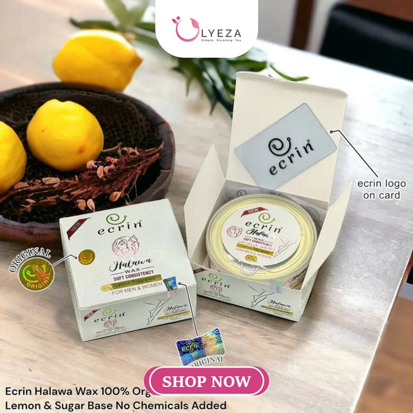 Ecrin Luminous Smooth Skin Lemon Fragrance Halawa Wax Lyeza