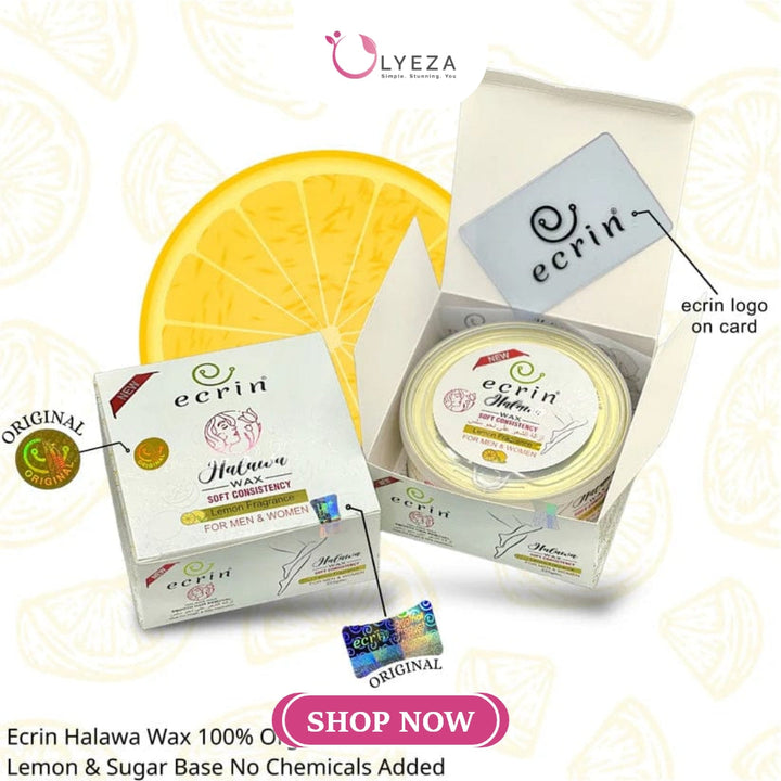 Ecrin Luminous Smooth Skin Lemon Fragrance Halawa Wax Lyeza