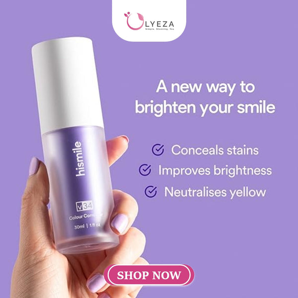 Hismile Colour Corrector | Tooth Stain Removal | Teeth Whitening Booster Lyeza