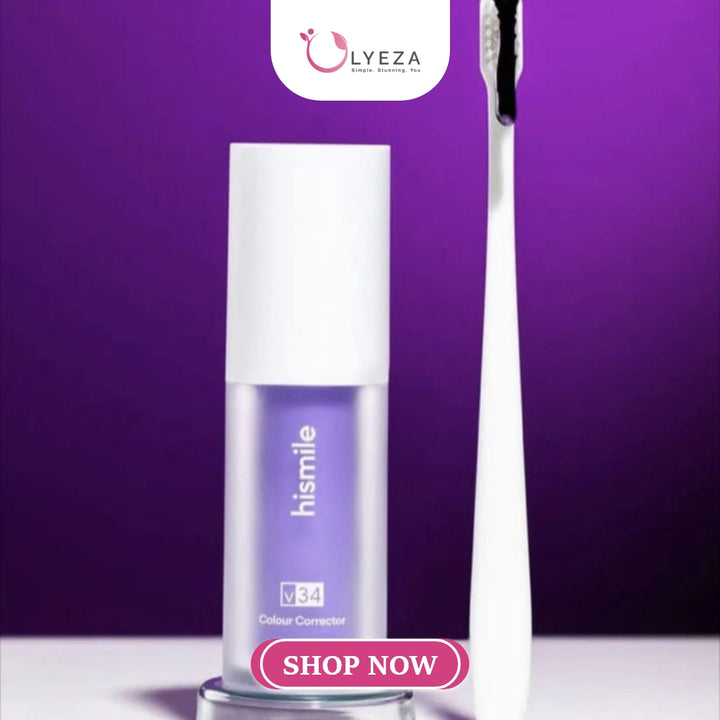 Hismile Colour Corrector | Tooth Stain Removal | Teeth Whitening Booster Lyeza