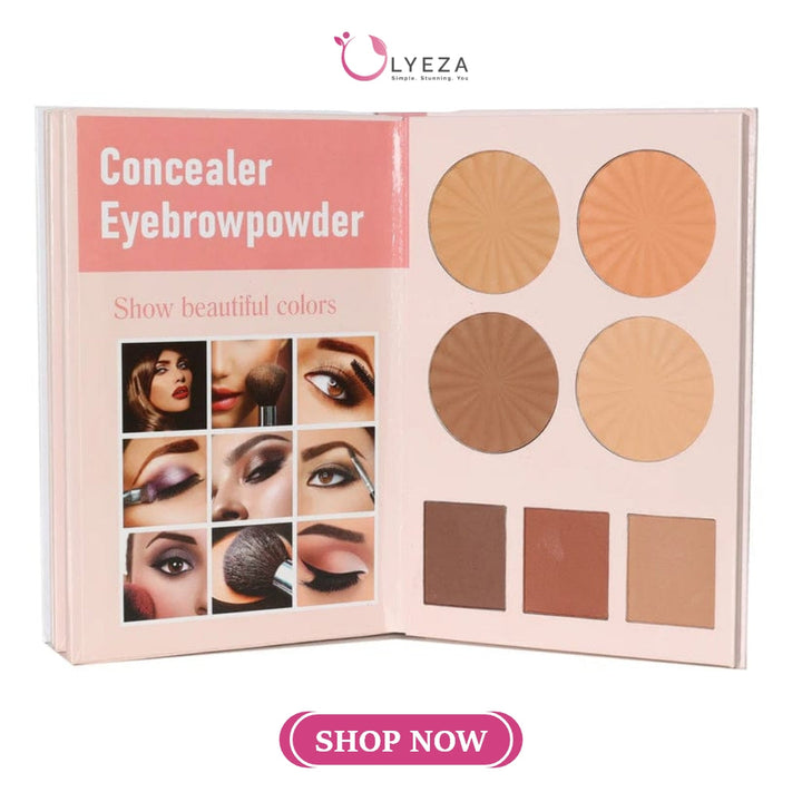 Mocallure 4 In 1 Eyeshadow Palette Book Lyeza