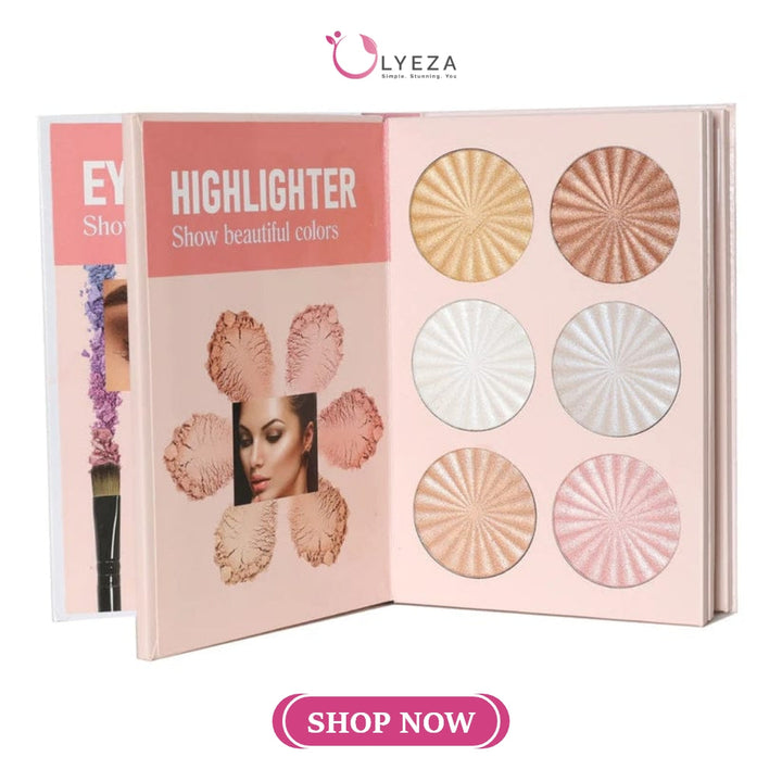 Mocallure 4 In 1 Eyeshadow Palette Book Lyeza