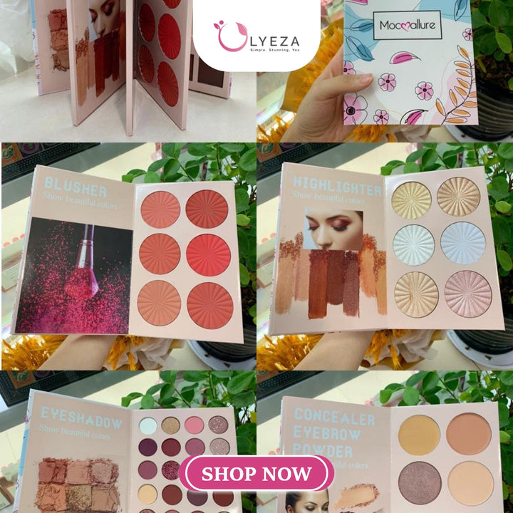 Mocallure 4 In 1 Eyeshadow Palette Book Lyeza